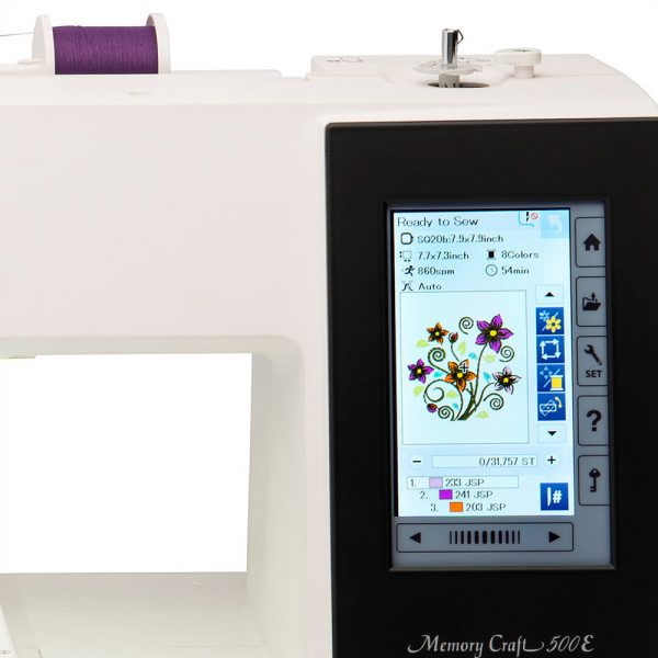 Janome memory craft 500e формат файла